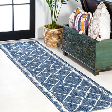 Derya Tribal Diamond Trellis Indoor/outdoor Area Rug